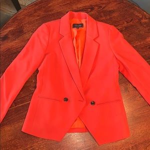 Red-Orange Buckley blazer